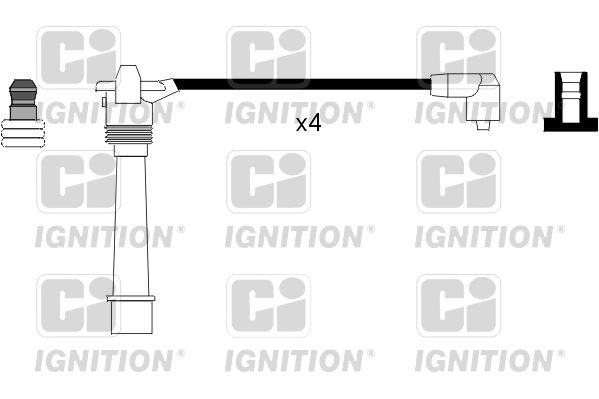 QUINTON HAZELL Комплект проводов зажигания XC701